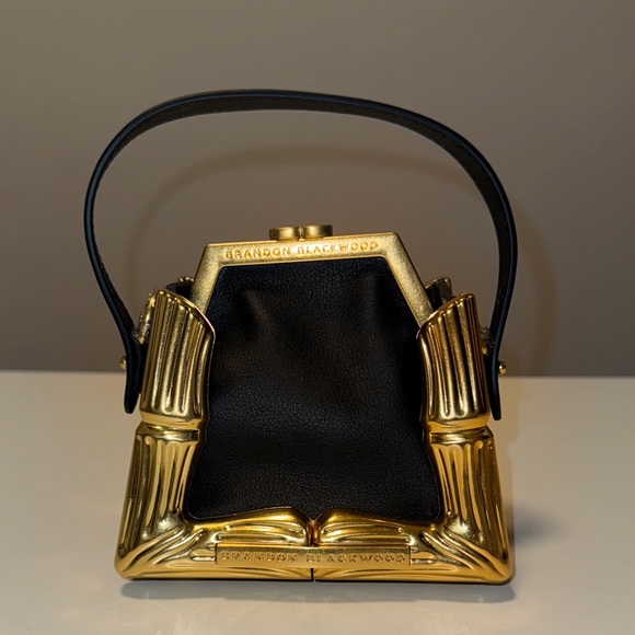 BRANDON BLACKWOOD Bamboo B Micro Tote - Picture 1 of 11